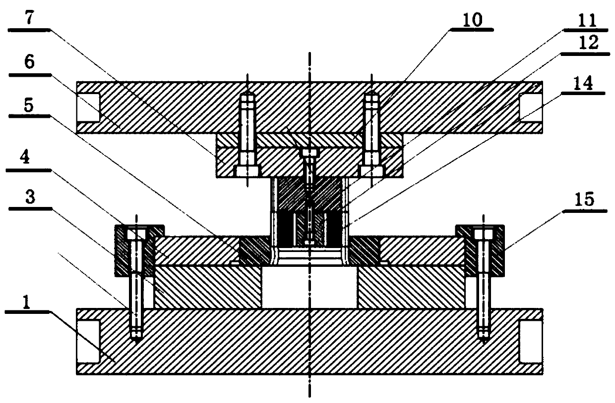 Large-modulus straight toothed spur gear precision forging cold-finish forming method for helicopter and die thereof