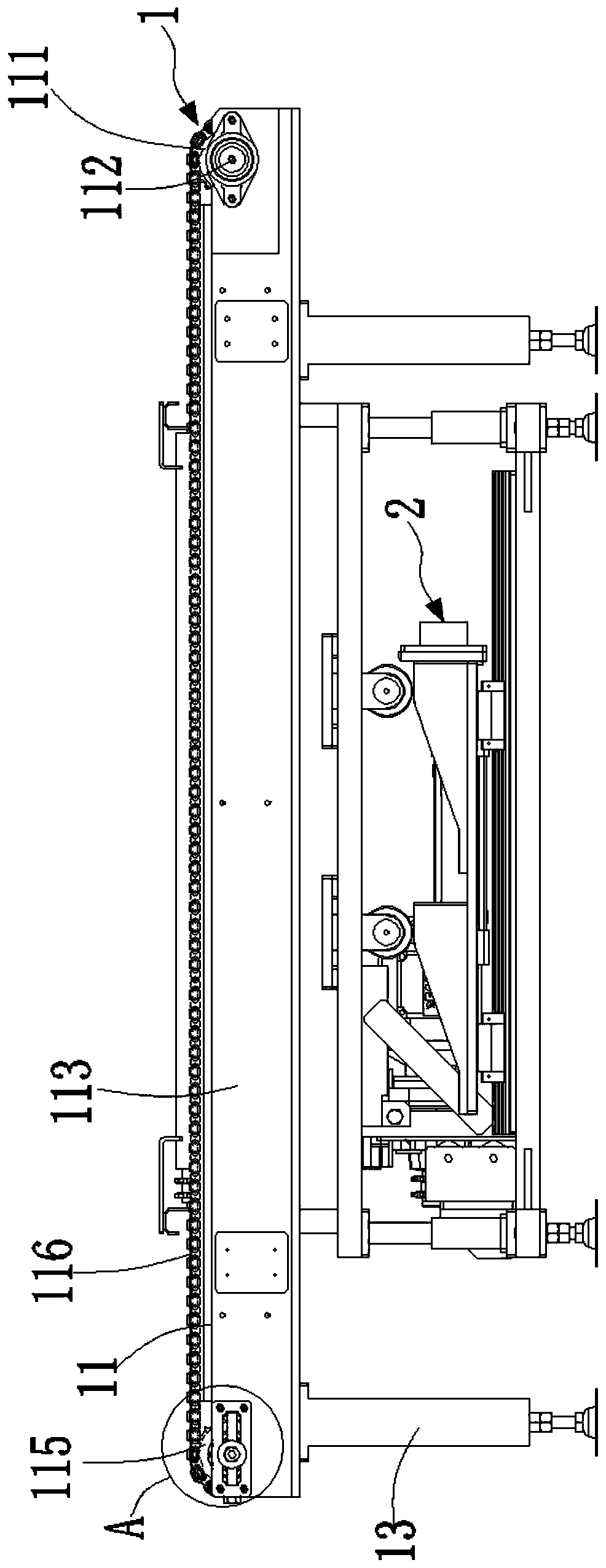 Multi-direction heavy-load conveyor and conveying method thereof