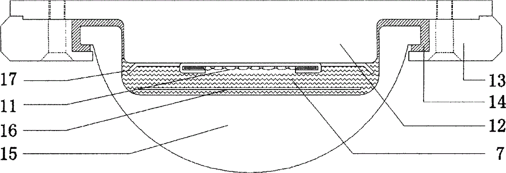 High-power LED liquid cooled module lamp