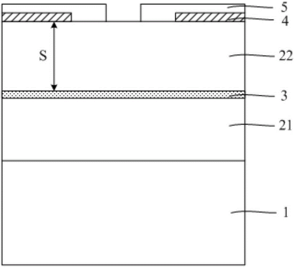 Over-etching rate test structure, forming method thereof and over-etching rate measurement method