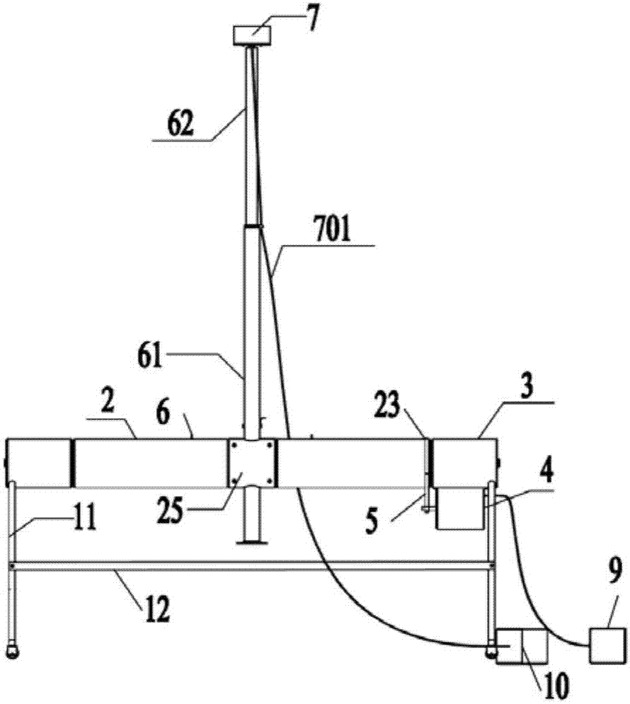 Exploration method capable of detecting cross-section changes of tunnel and positioning detection result