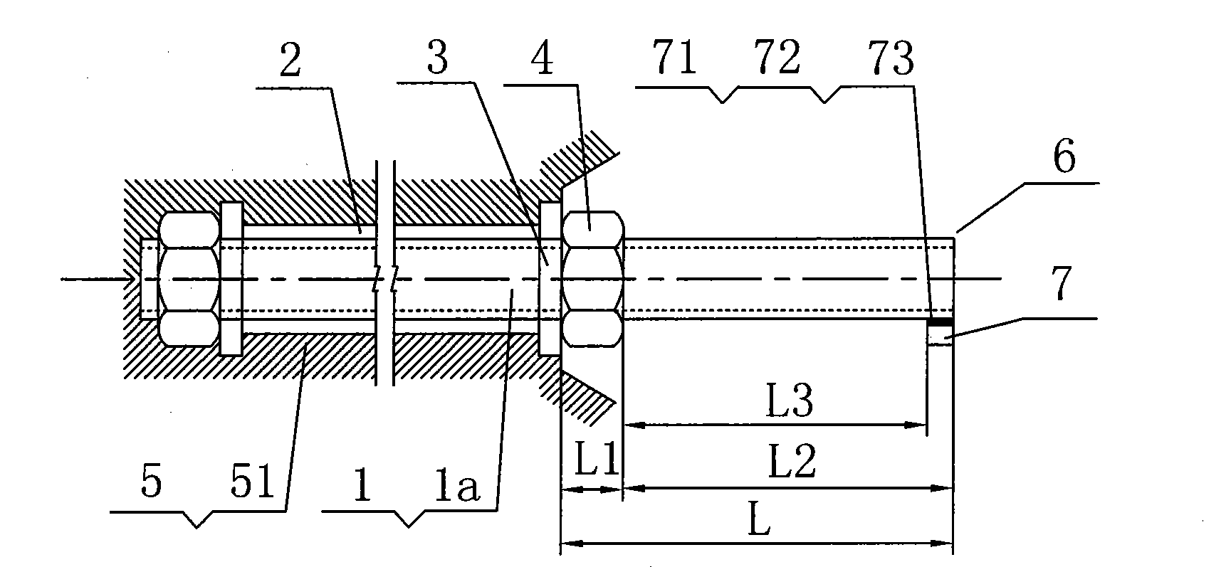 Detecting based on concrete box beam bridge web vertical pre-stress rib stretching force