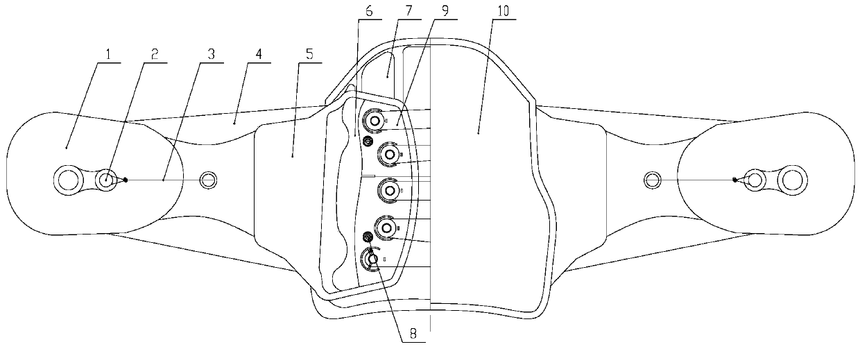 Pulley assisted telescopic integrated supporting waist supporter