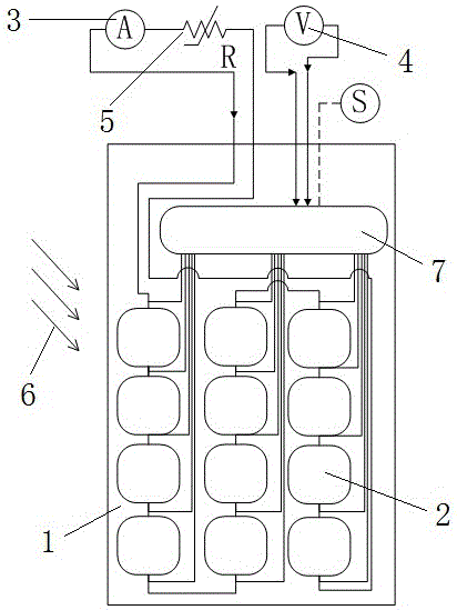 Photovoltaic panel inspection system and method based on simulated boundary scan