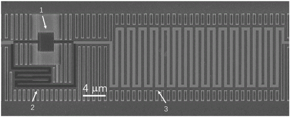 Superconductive nanowire single-photon detector with self-gain structure