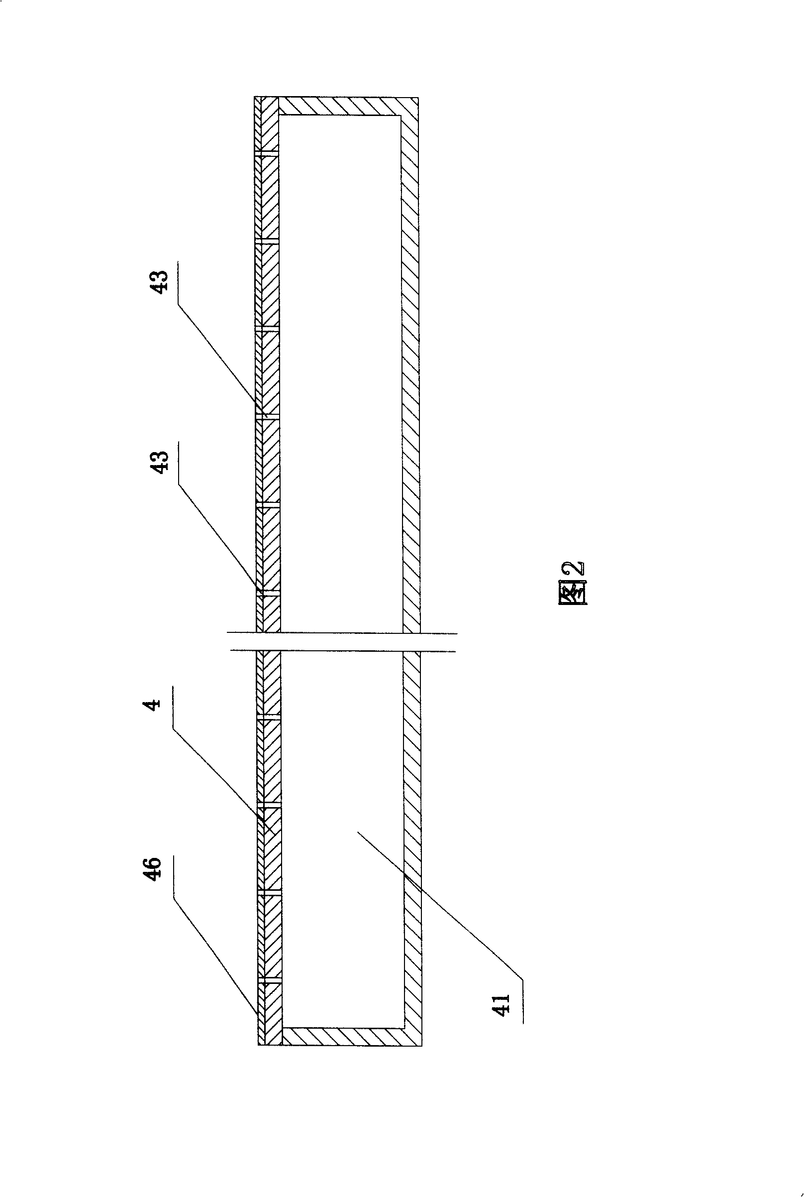 Pneumatic conveying device of tyre forming machine and method thereof