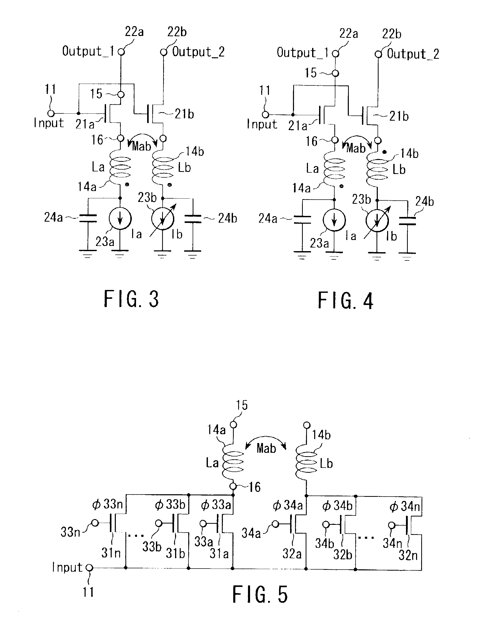 Variable inductor, oscillator including the variable inductor and radio terminal comprising this oscillator, and amplifier including the variable inductor and radio terminal comprising this amplifier