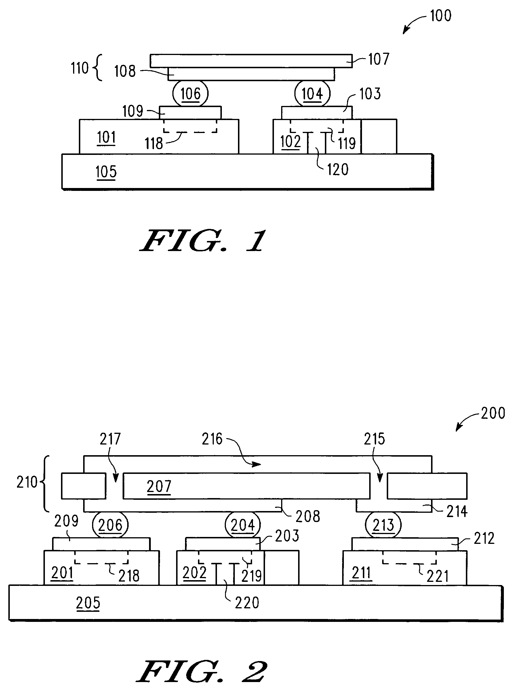 Integrated matching network and method for manufacturing integrated matching networks