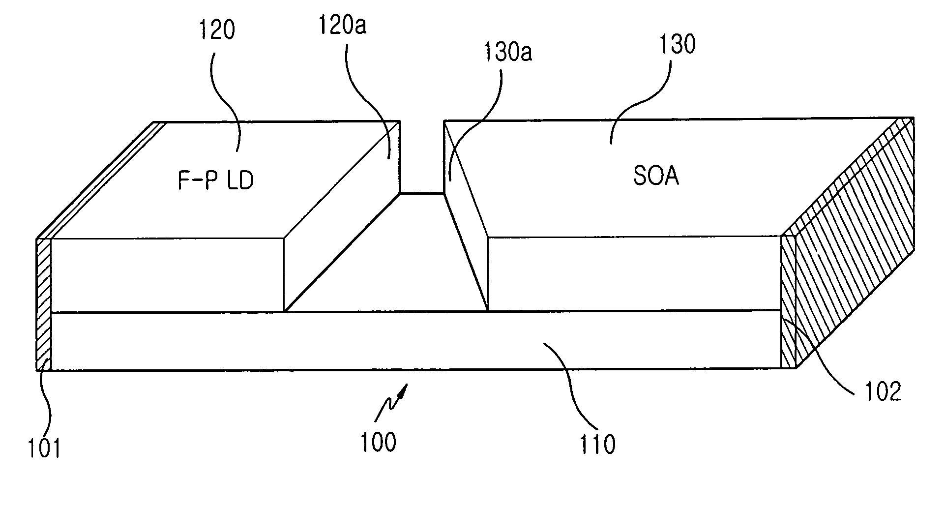 Low noise multi-wavelength light source and wavelength division multiplexing system using same
