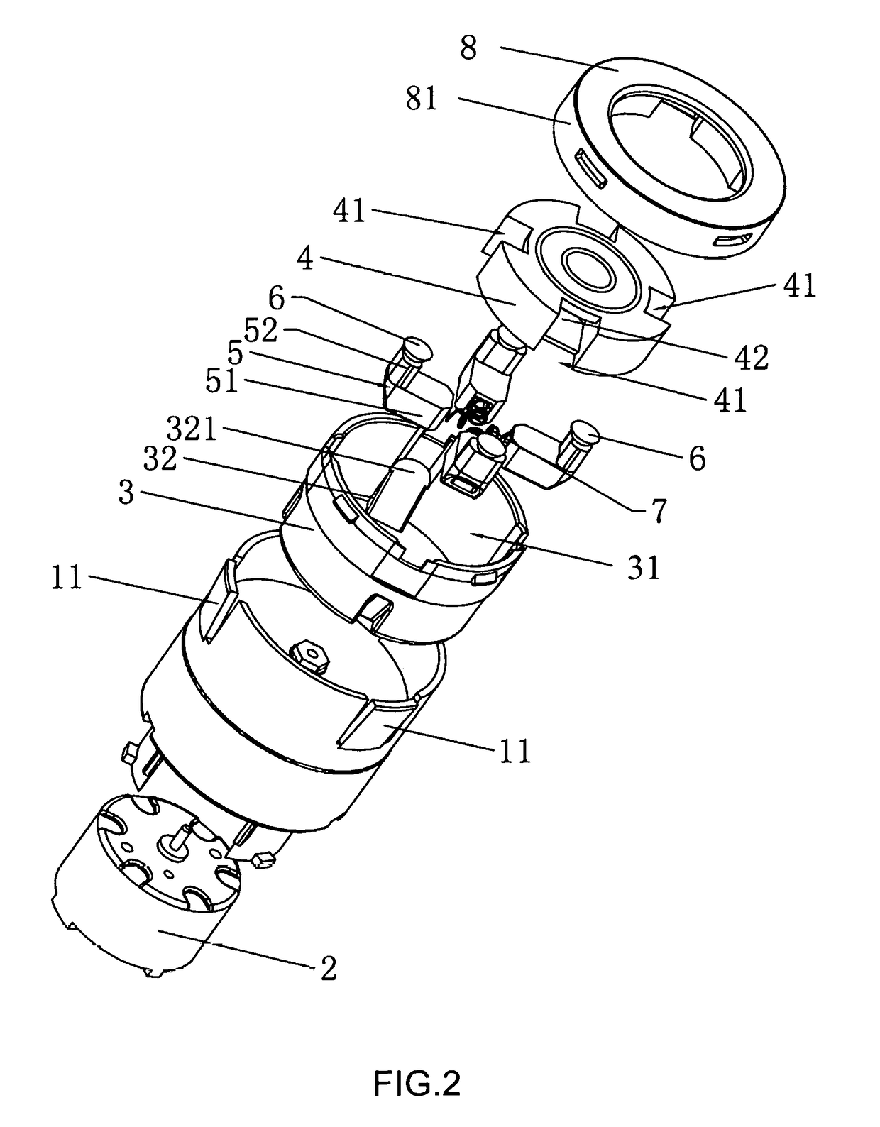 Electric tinfoil-cutting device for automatic corkscrews