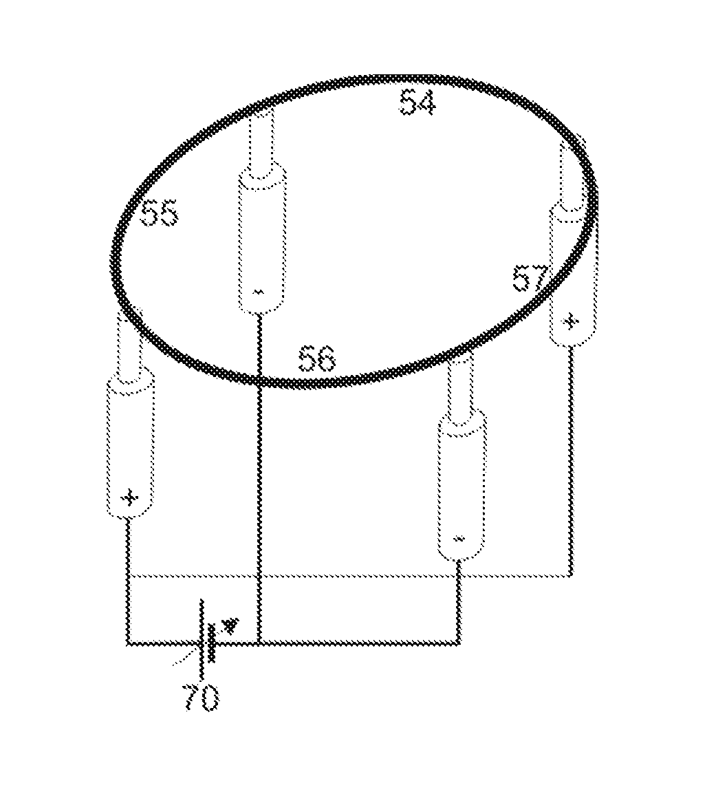 Filament for mass spectrometric electron impact ion source