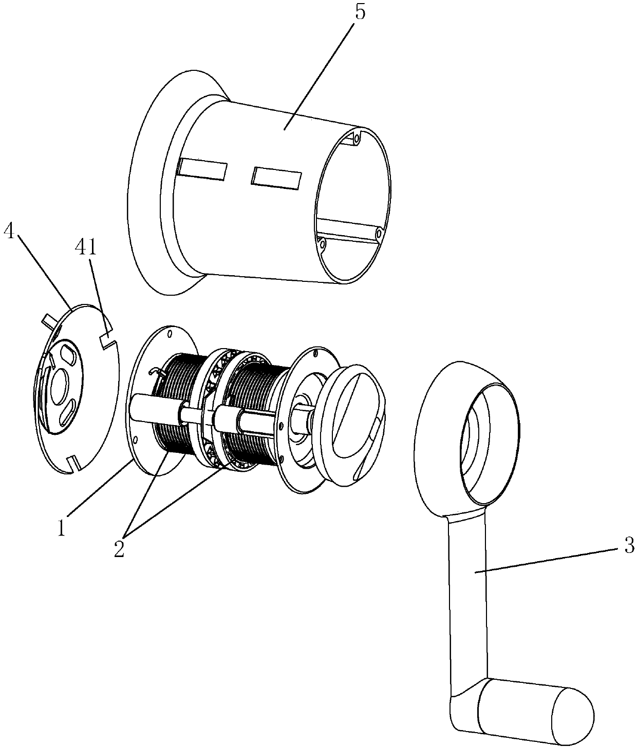 Gear shifting hand rocker