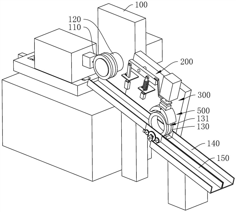 Device for detecting coaxiality of bearing inner ring