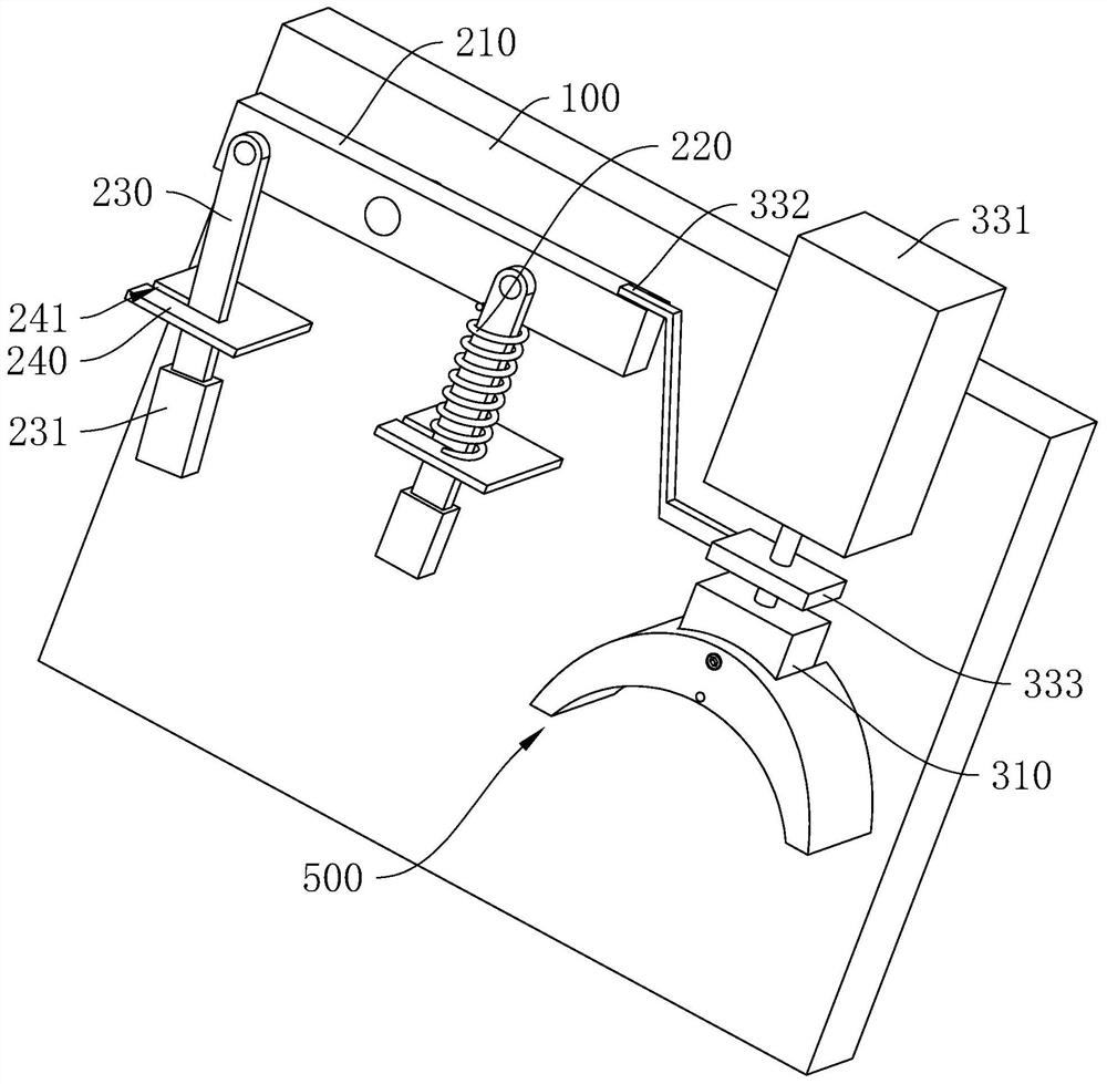 Device for detecting coaxiality of bearing inner ring