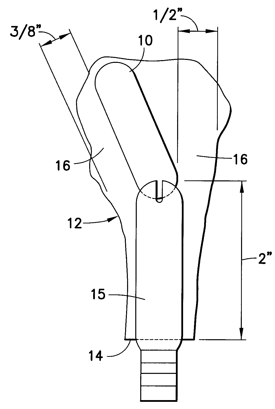 Tampon pledget with improved by-pass leakage protection