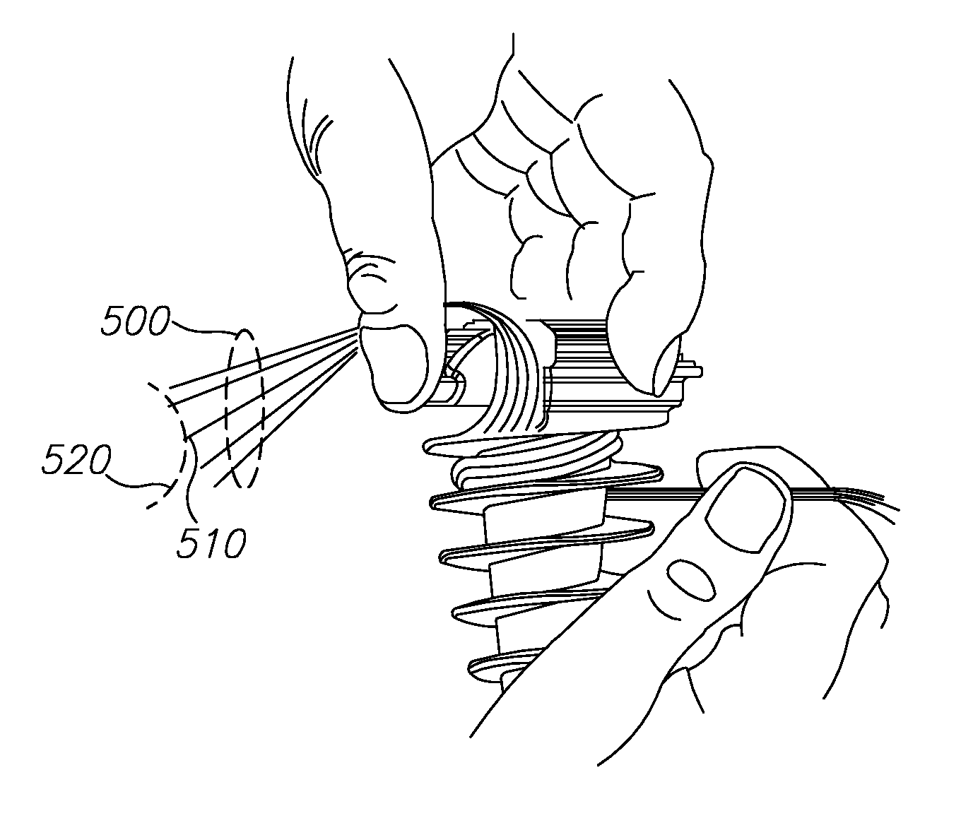 Tassel protector and method