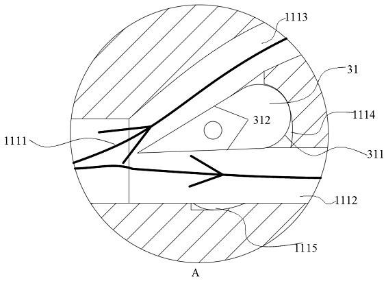 Fixed urban pipe network water source water quality monitoring device