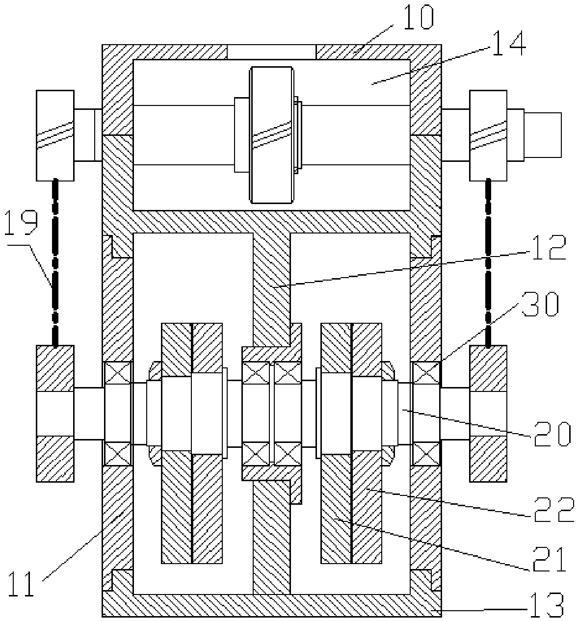 Vibrator for active vibration damping and vibration damping device including same