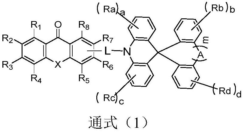 A ketone-containing compound and its application in organic electroluminescent devices