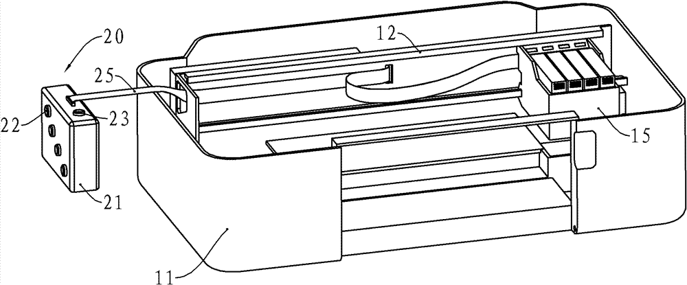 Wire holder, ink-jet printer and ink box