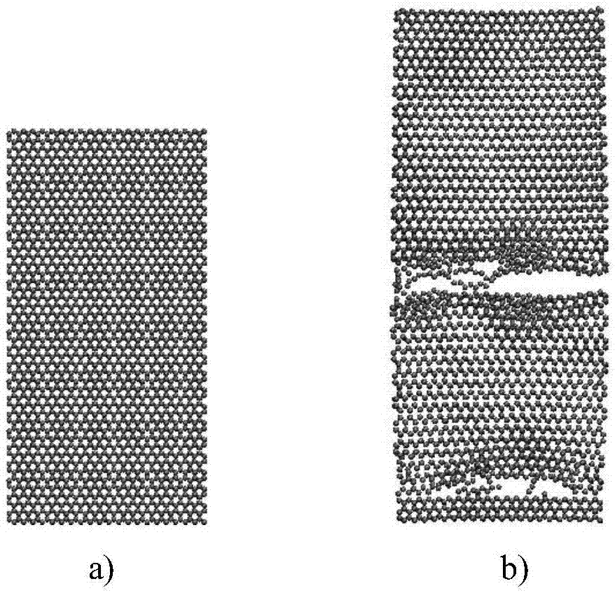 Coarse-grained molecular dynamic method for analyzing graphene assembly
