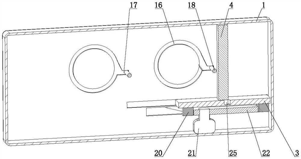 Clinical preoperative eye cleaning device