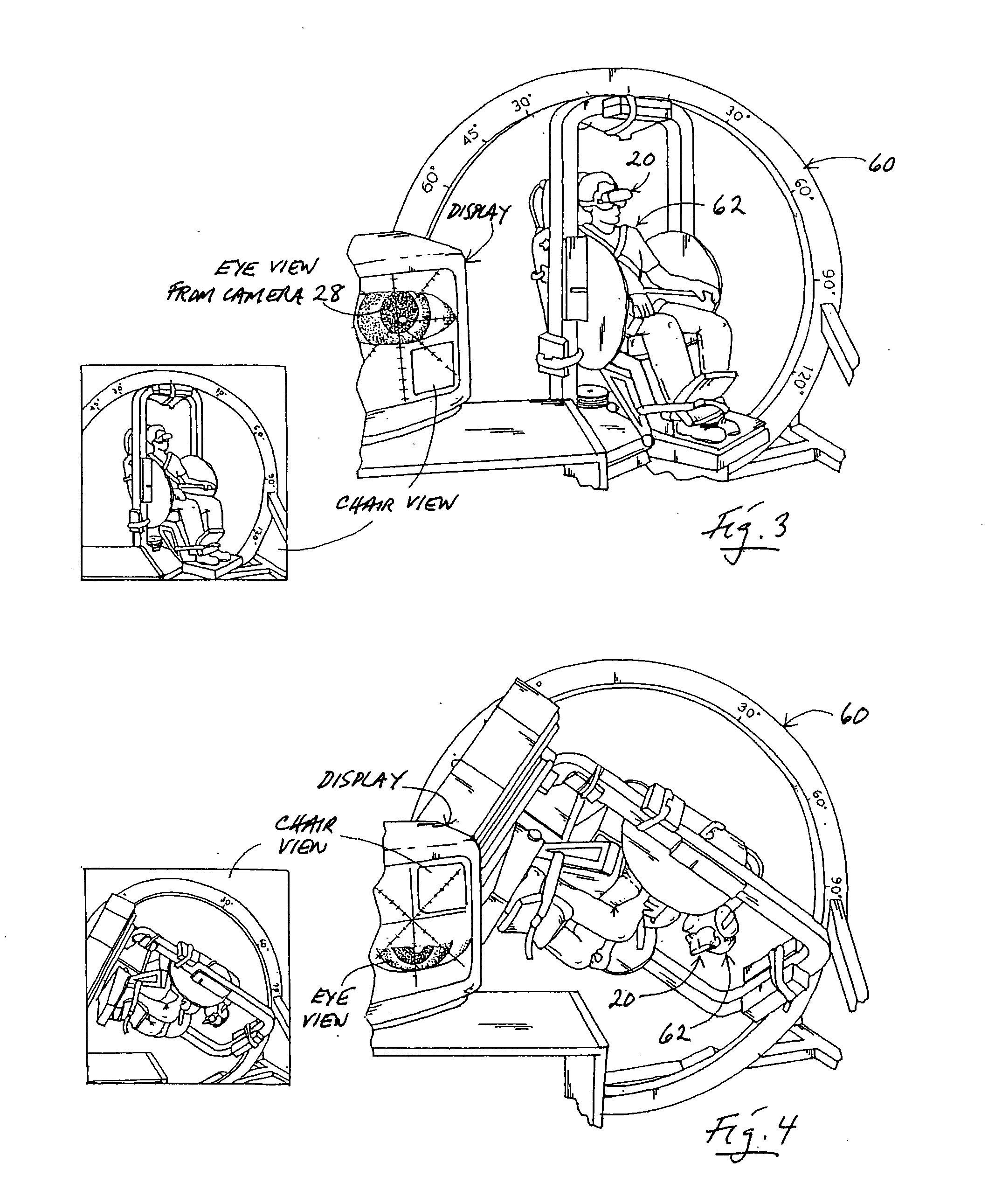 Head-stabilized medical apparatus, system and methodology