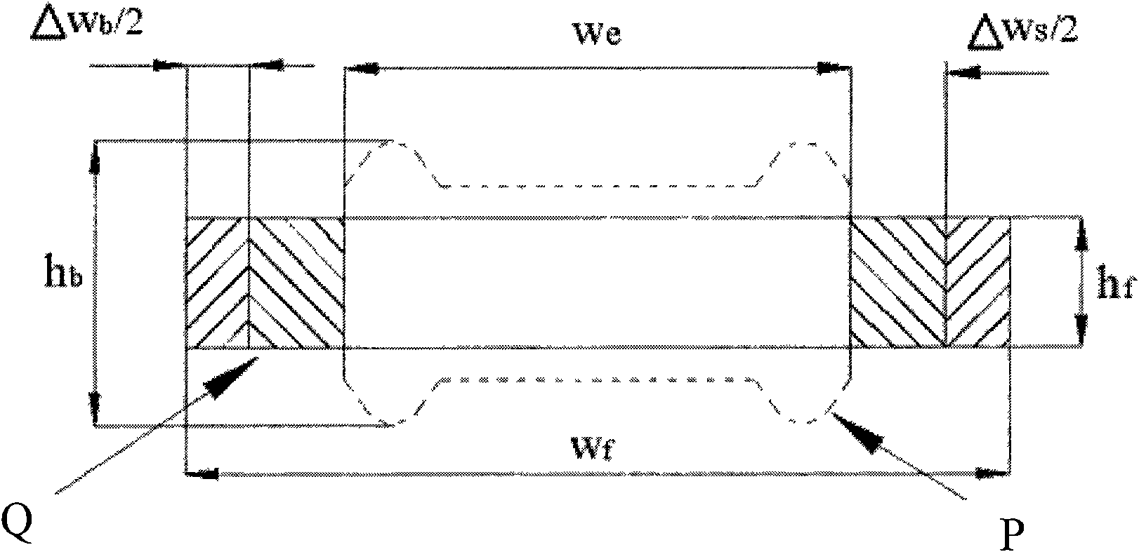 Method for improving control accuracy of hot rolling width