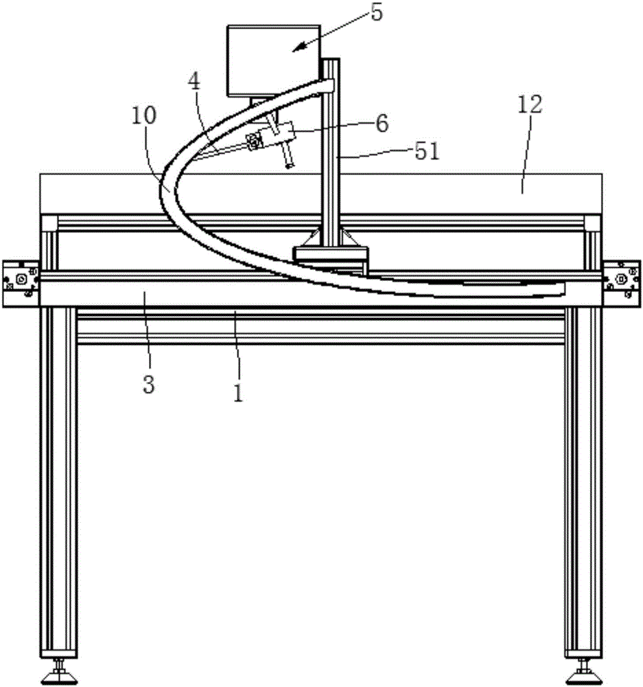 Ice-core solid direct current conductivity measurement system