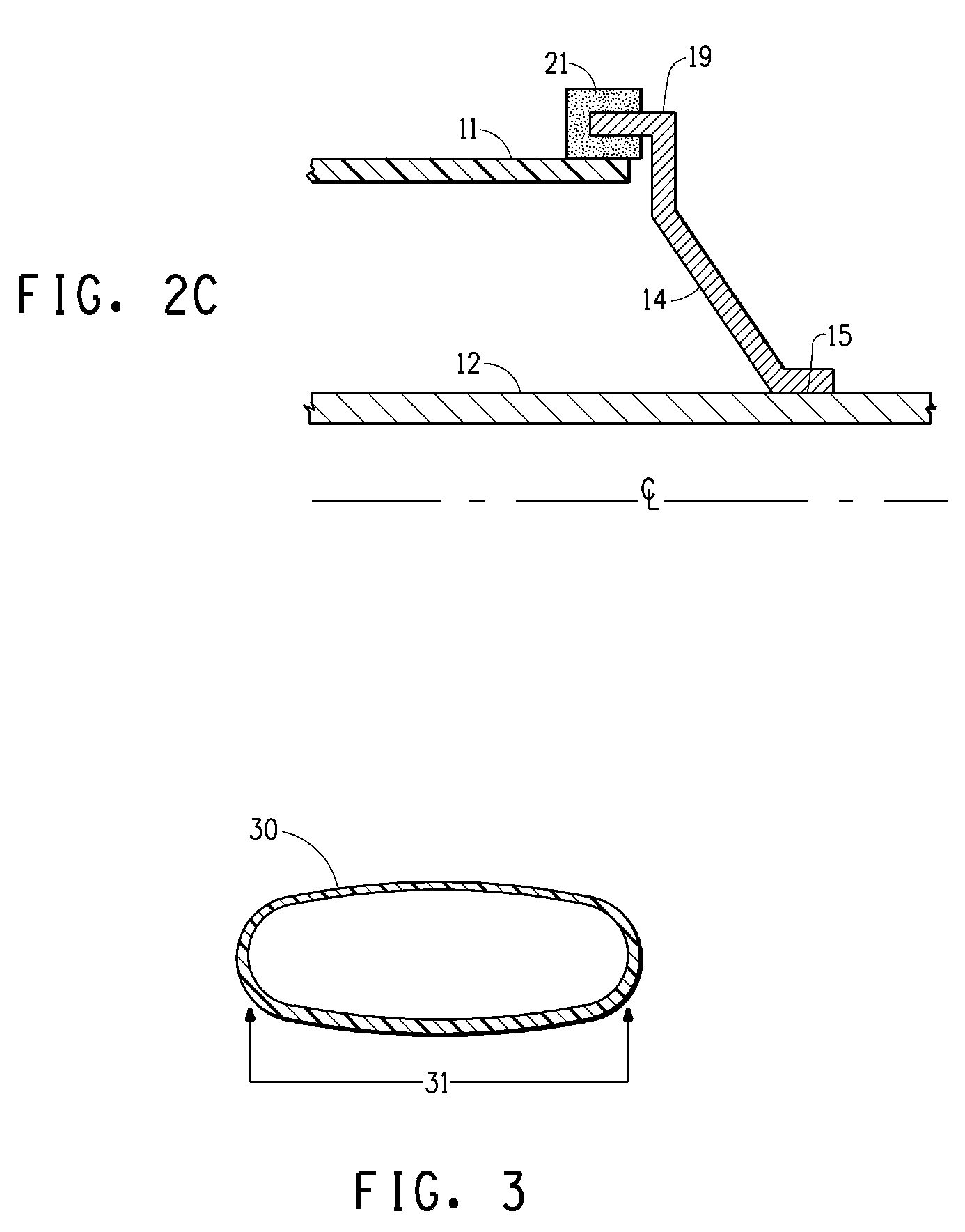 Mufflers with polymeric bodies and process for manufacturing same