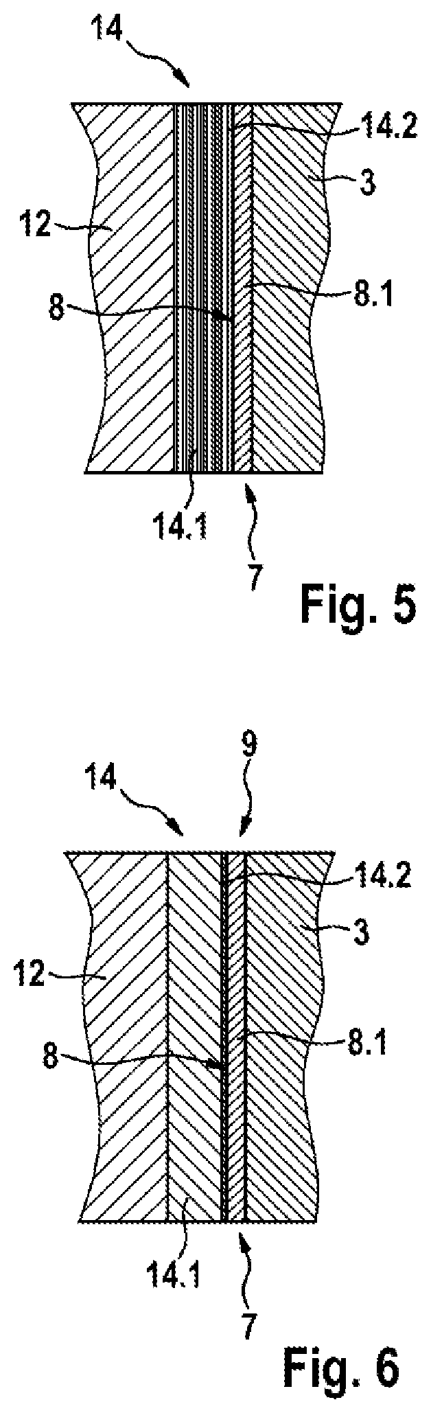 Press-in pin for an electrical contacting assembly