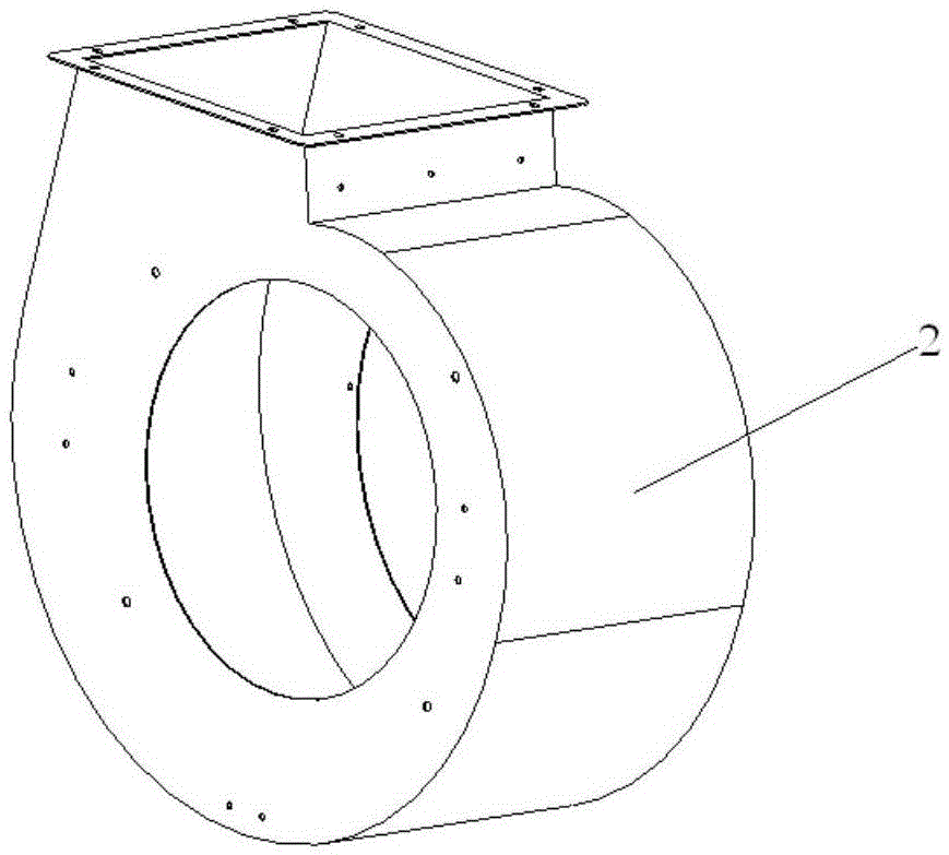 Novel multi-blade centrifugal fan