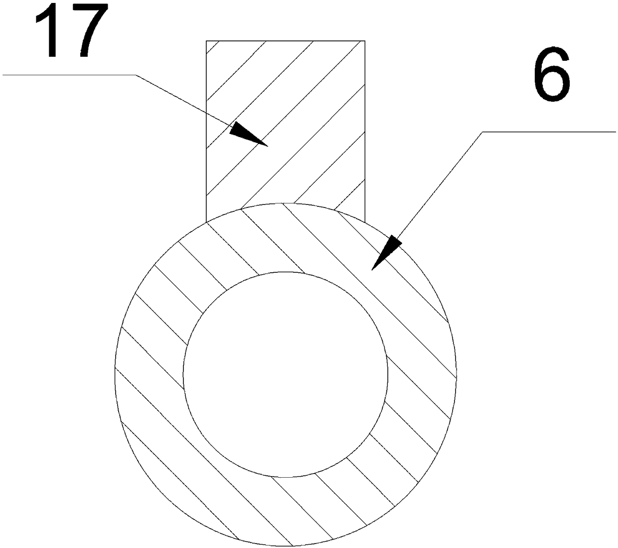 Hole grinding device