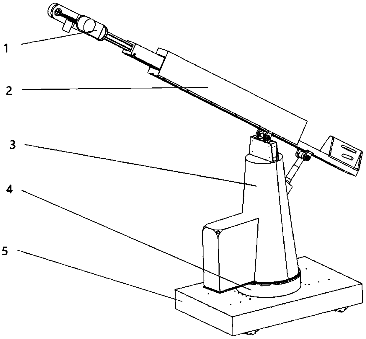 Photographing robot mechanism capable of freely moving in plane