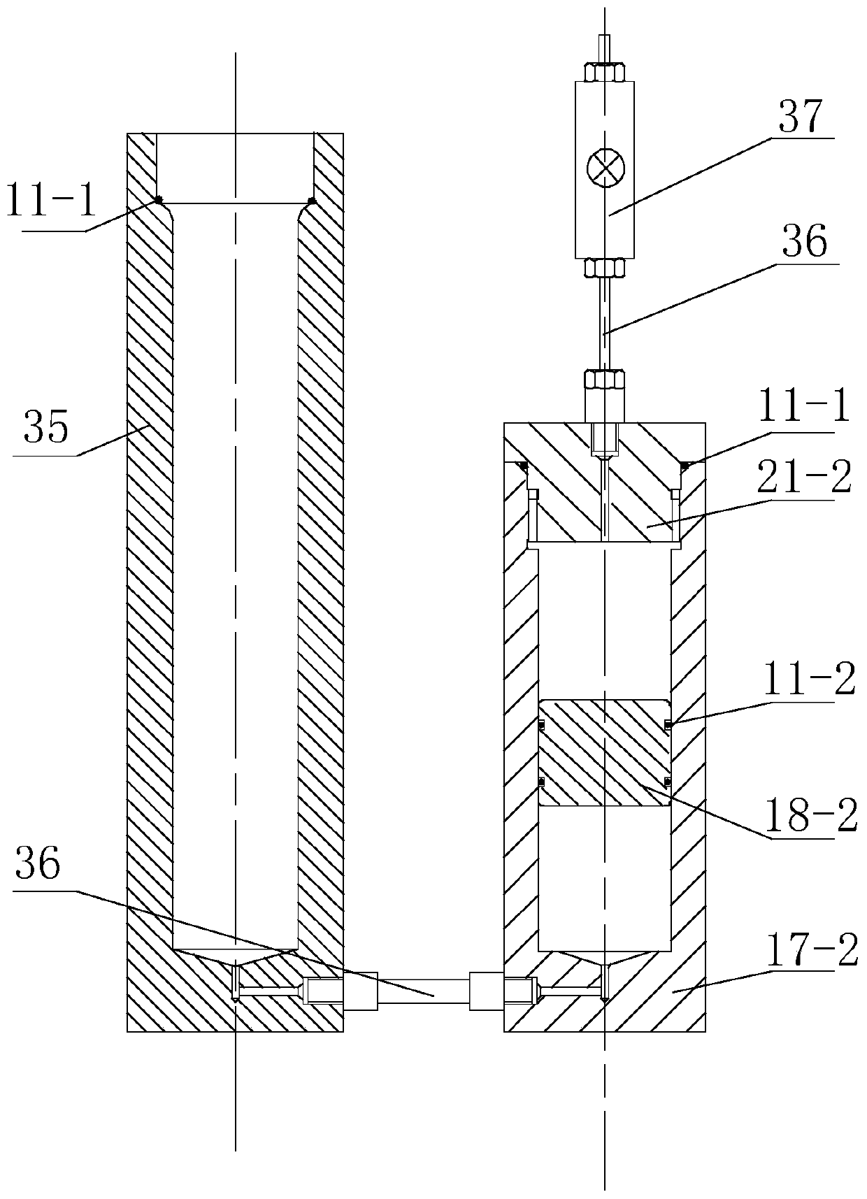 Seabed hard rock multi-point pressure-maintaining coring micro drilling machine