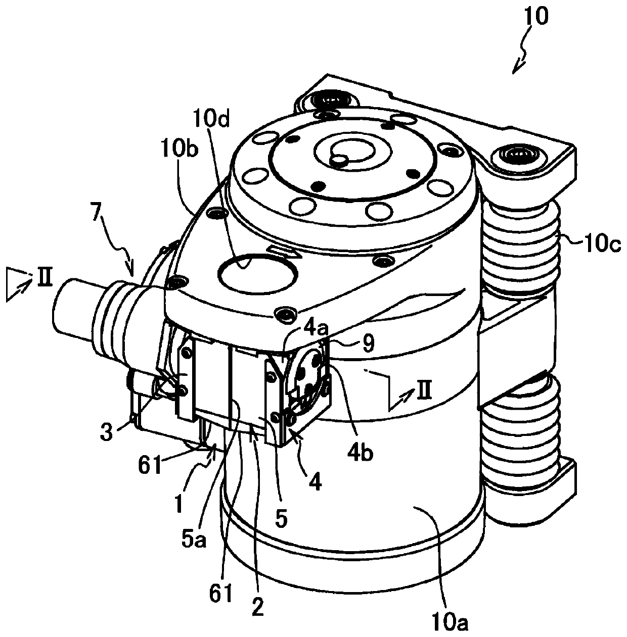 Chip-collecting device