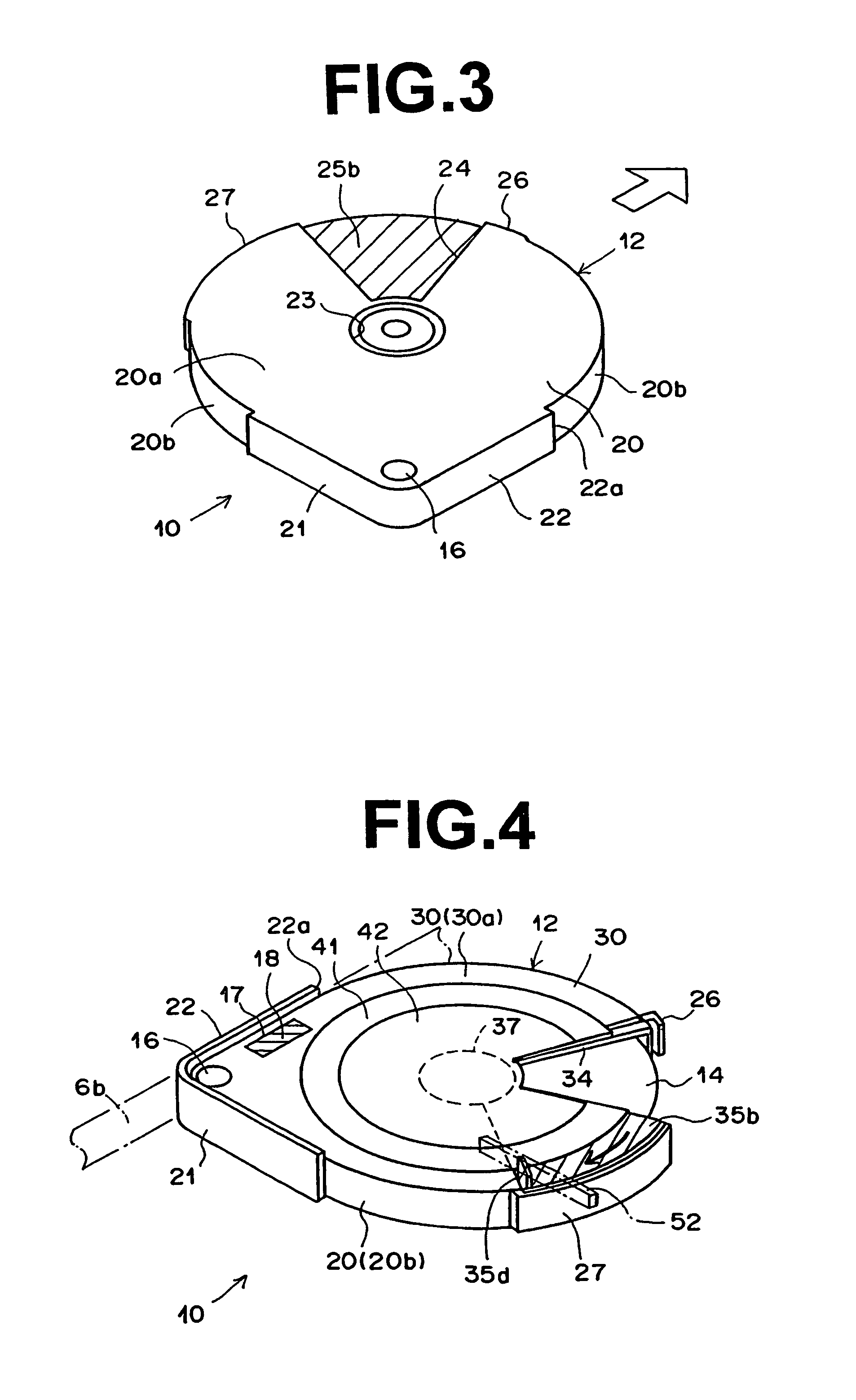 Magnetic disk cartridge with housing composed of circular ARC and straight lines normal to each other