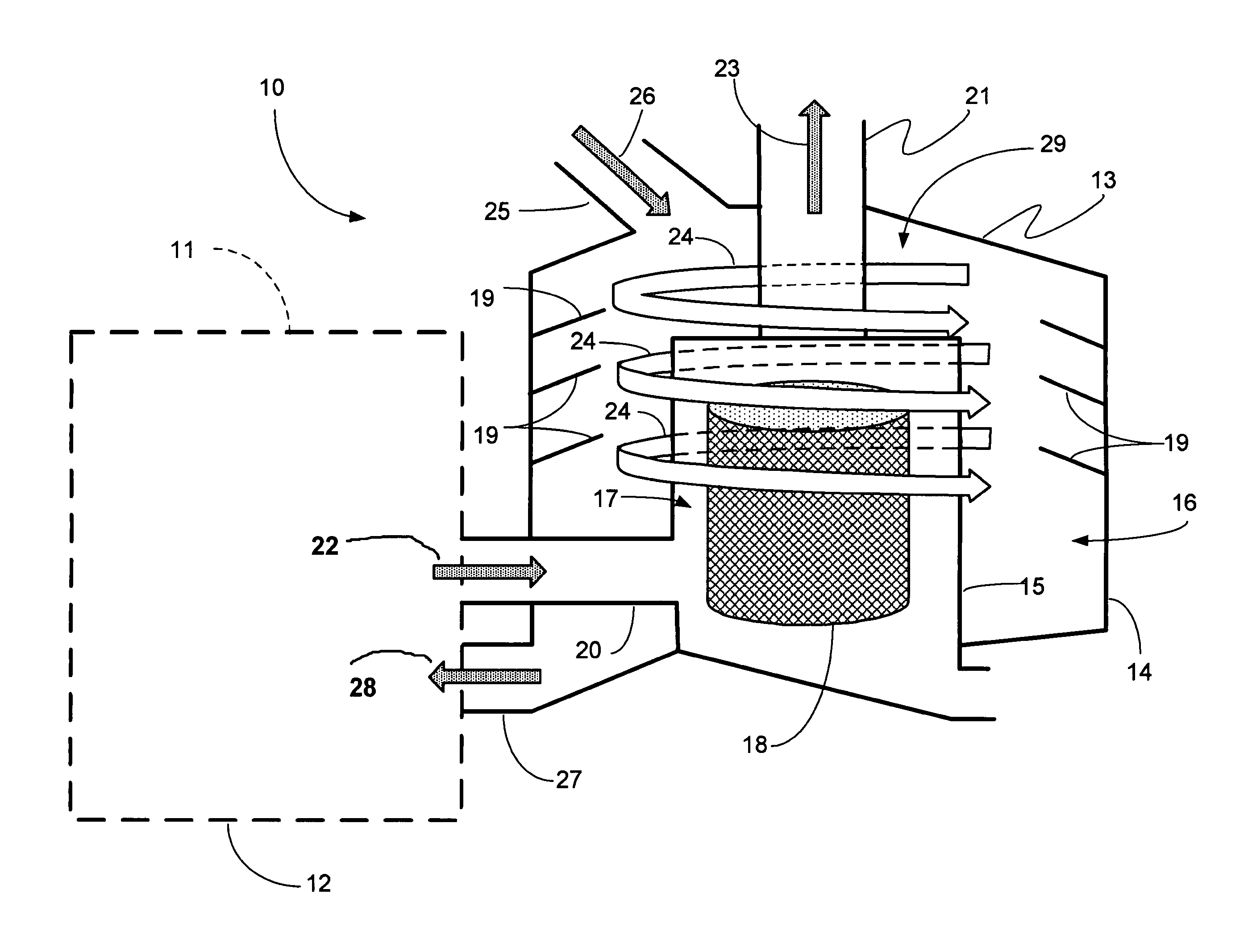 Clothes dryer apparatus with improved lint removal system