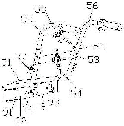 Electric carrying trolley