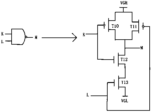 A goa circuit and liquid crystal display