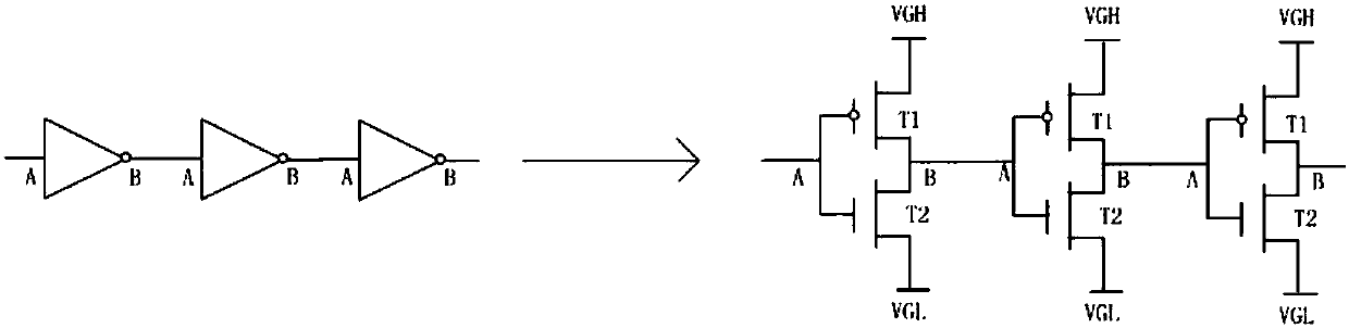 A goa circuit and liquid crystal display