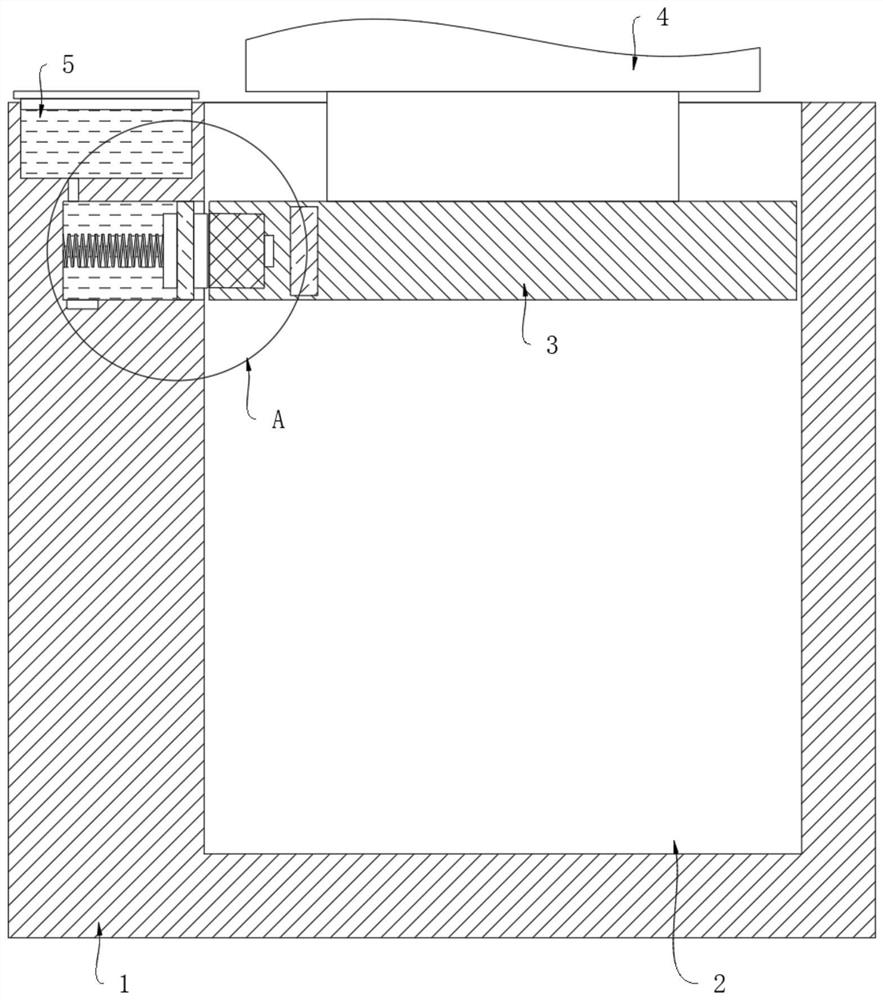 Anti-fatigue power connection structure for lifting type charging pile