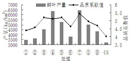 Fertilizer for tea trees and water and fertilizer application method for tee trees