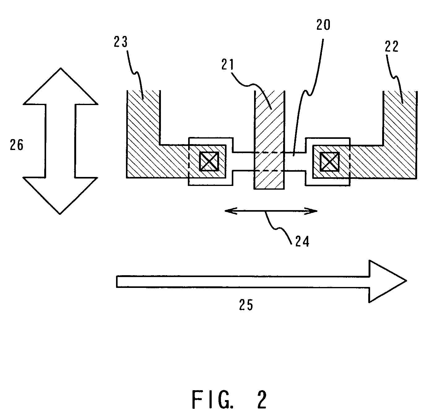 Vehicle, display device and manufacturing method for a semiconductor device