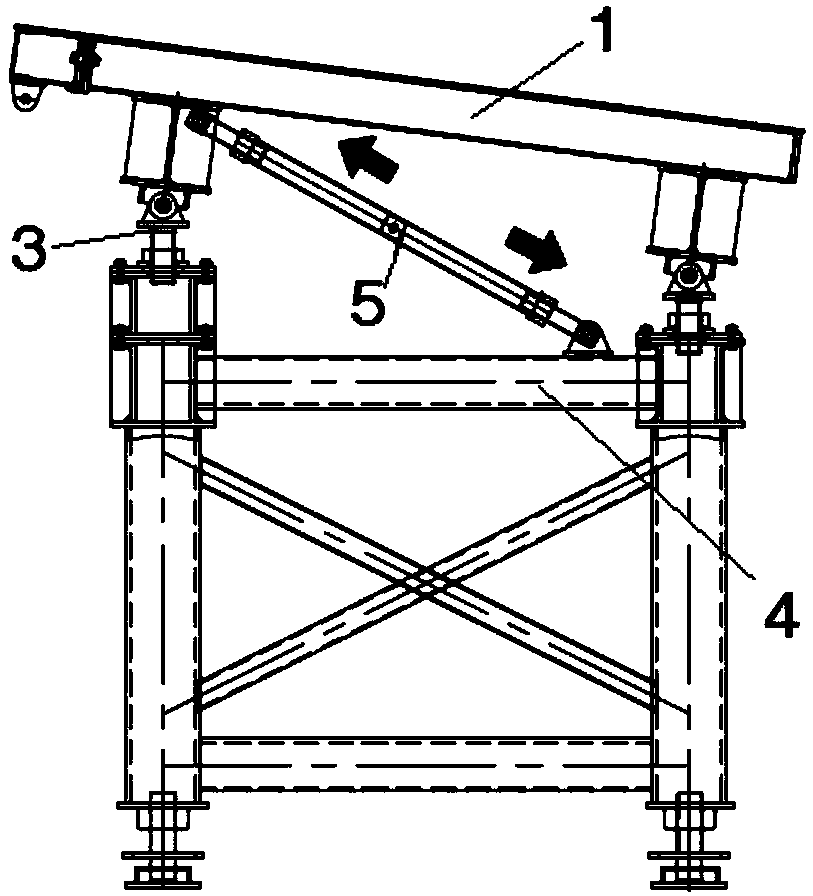 A box girder bottom formwork system