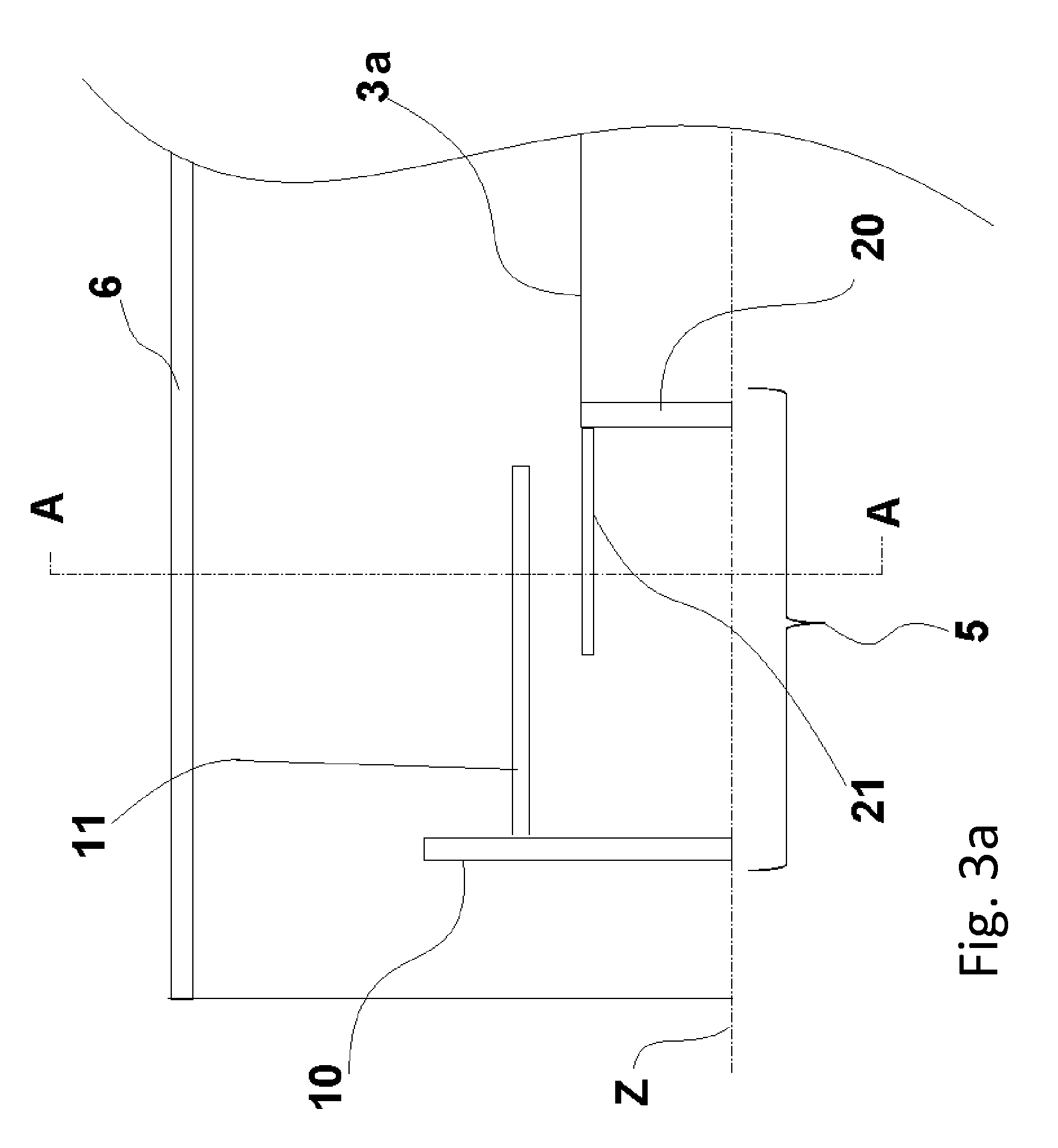 Variable rotating capacitor for synchrocyclotron