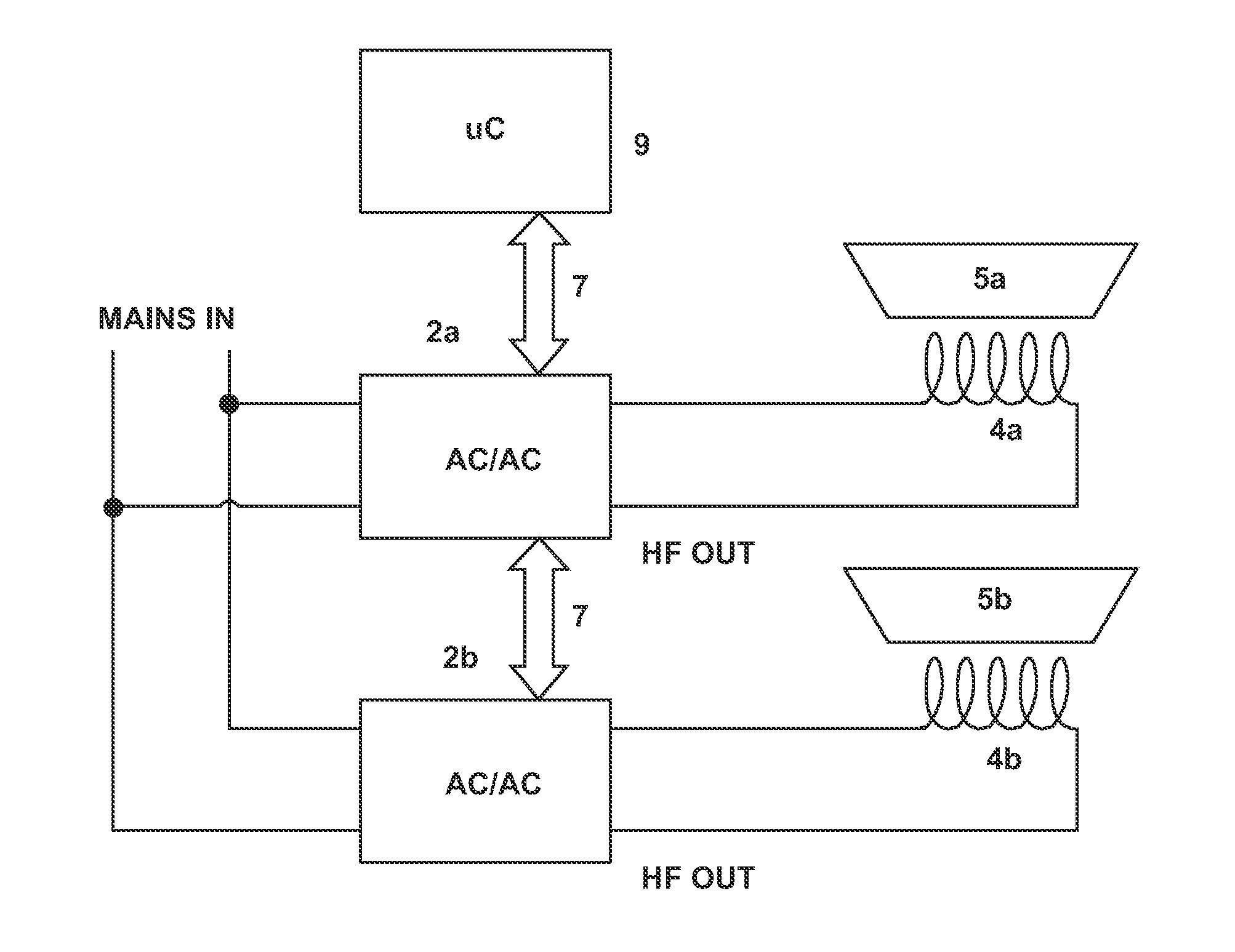Method for supplying power to induction cooking zones of an induction cooking hob having a plurality of power converters, and induction cooking hob using such method
