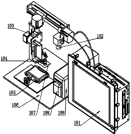 Method and device for pasting labels in automatic medicine dispensing equipment
