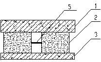 Construction method of garage roof structure
