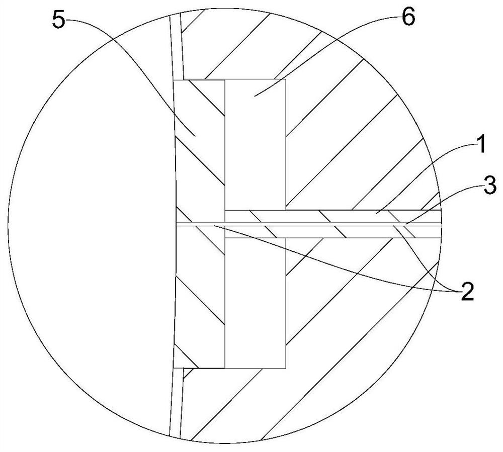 Temperature monitoring device of aluminum profile extrusion die